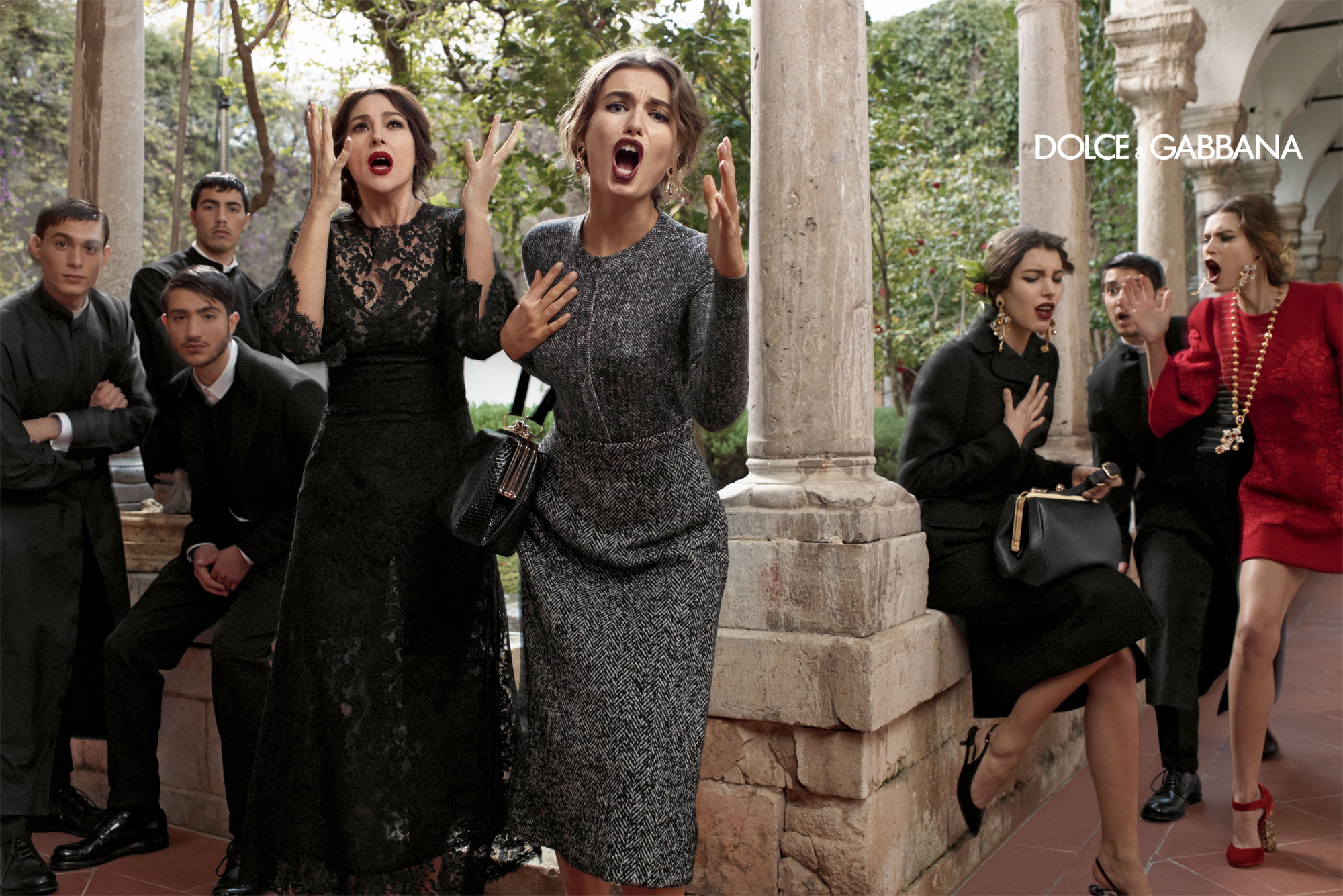 Dolce and Gabbana's Ad Campaign A/W 13 